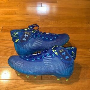 Under Armour Men's UA Highlight MC Football Cleats 3023716-405 Blue Size 10.5